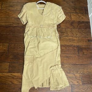 Distressed Levi Denim Dress